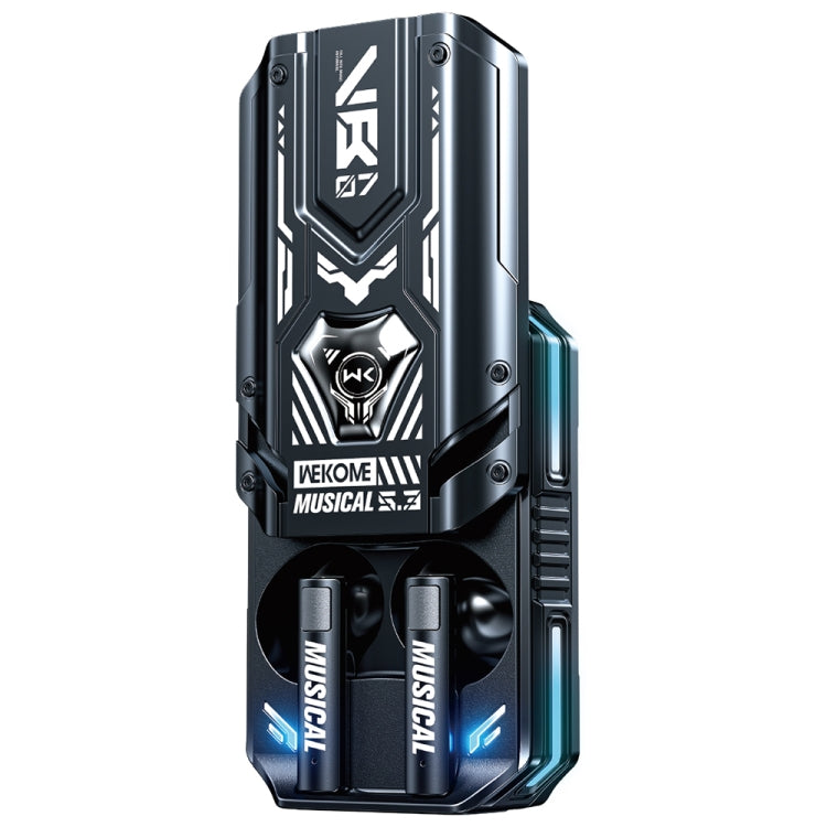 Auricolare Bluetooth wireless WEKOME VB07 serie Mecha Blade, VB07 (Black), VB07 (White) Auricolare Bluetooth wireless WEKOME VB07 serie Mecha Blade, VB07 (Black), VB07 (White)